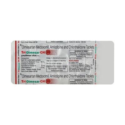Triolmesar CH 20mg Tablet 10'S - Hypertension-Ang