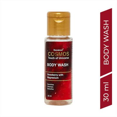 Cosmos by Bewakoof Body Wash with Strawberry & Magnesium 30 ml - Shower Gels & Body Wash