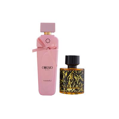Maryaj Cosmo Girl EDP Floral Powdery Perfume And Maryaj Wild Stripes EDP Aromatic Oriental Perfume 200 ml - Perfumes (Edt/Edp)
