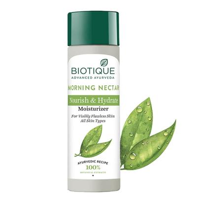 Biotique Morning Nectar Nourish & Hydrate Moisturizer 190ml - Creams/Oils/Lotions