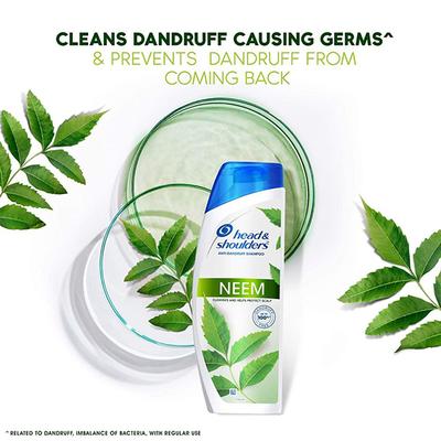 Head & Shoulders Neem Anti Dandruff for Women & Men Shampoos 340ml - Shampoos