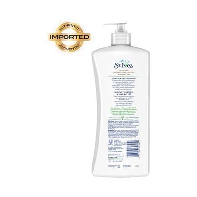 St. Ives Soothing Oatmeal & Shea Butter Body Lotion 100% Natural Moisturizers 621 ml - Lotions & Creams