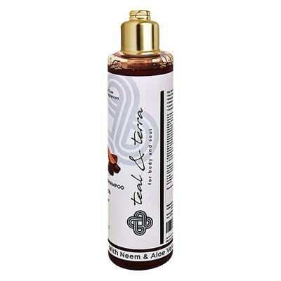 Teal & Terra Shampoo With Onion Oil, Rose, Neem And Sandalwood 200 ml - Shampoos