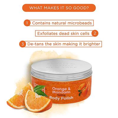 Bryan & Candy Orange Polish 200 gm - Scrubs & Exfoliants