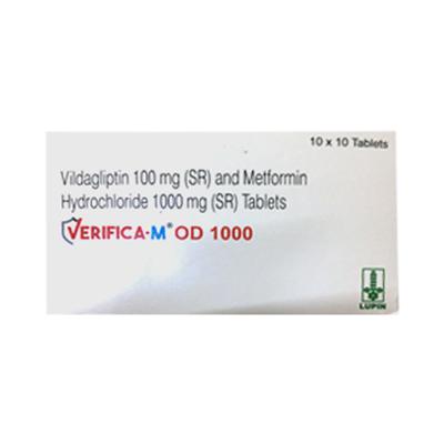 VERIFICA M OD 1000 Tablet 10's - Diabetes-Ant
