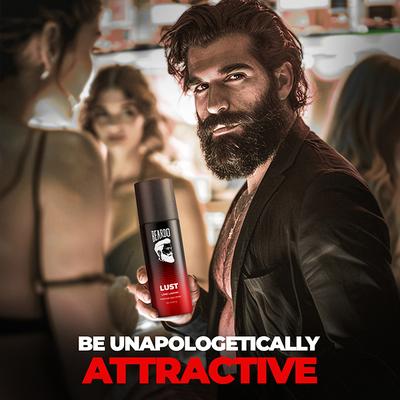 Beardo Power, Lust and Glory Body Spray Long Lasting Deo Deodorant Deodorant Spray - For Men 150 ml 3's - Men Deodorants/Roll-Ons