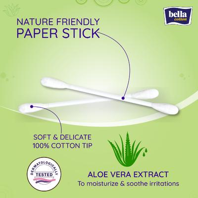 Bella Cotton Care Buds with Aloe vera 160's - Cotton Buds & Balls