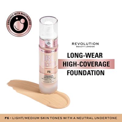 Revolution IRL Filter Longwear Foundation F6 23 ml - Foundation