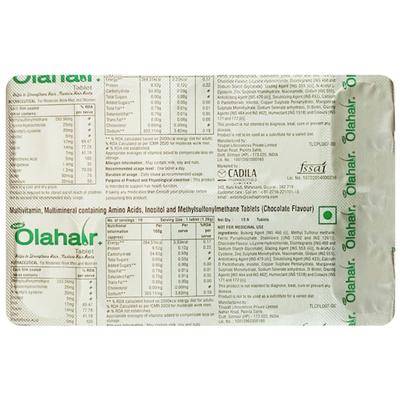 OLAHAIR NEW + Tablet 10's - Supplements-Vam
