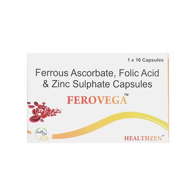 FEROVEGA Capsule 10's - Anaemia-VMA