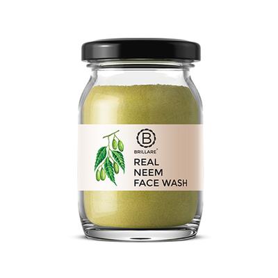 Brillare Real Neem Face Wash For Acne Prone Skin 45 gm - Face Wash & Cleansers