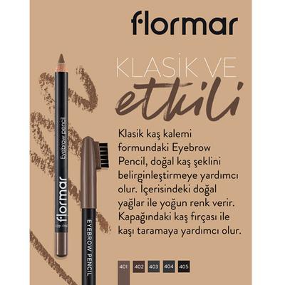 Flormar Eyebrow Pencil 401 Beige 1.14 gm - Eyebrow Pencils & Enhancers