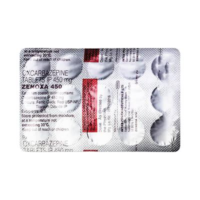 ZENOXA 450 Tablet 15's - Epilepsy/Convulsion-Ant