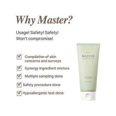 Mixsoon Master Gentle Recipe Foam Cleanser 150 ml - Face Wash & Cleansers