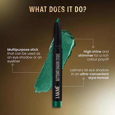 Lakme Absolute Explore Eyeshadow Stick Aquamarine 1.4 gm - Eye Shadow Palettes