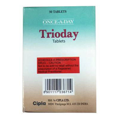 Trioday Tablet 30'S - Viral infections-Ant