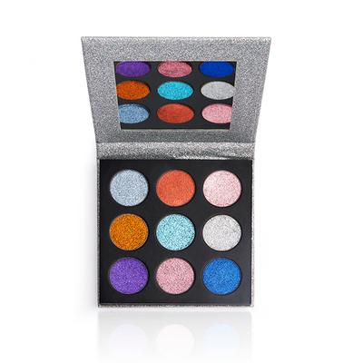Revolution Pressed Glitter Palette Illusion 13.5 gm - Face Palettes