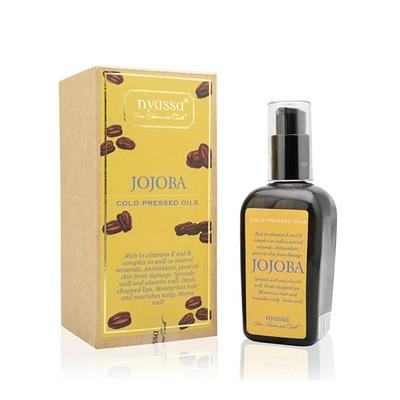 Nyassa Jojoba Cold Pressed Oil 100 gm - Massage Oils