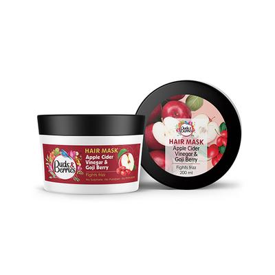 Buds & Berries Apple Cider Vinegar and Goji Berry Hair Masks 200 ml - Hair Masks & Packs