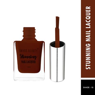 Swiss Beauty Stunning Nail Polish - (Shade-15) 10 ml - Nail Polish