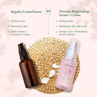 Lotus Organics Precious Brightening Serum+Creme 30 ml - Face Serum