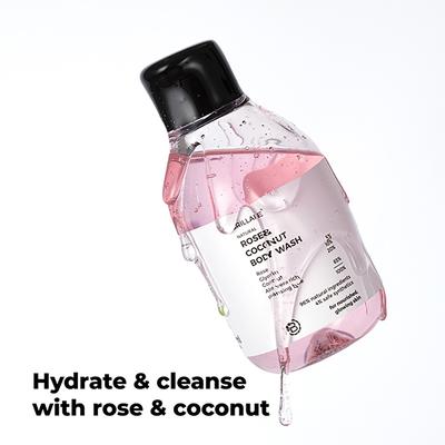 Brillare Rose & Coconut Body Wash 200 ml - Shower Gels & Body Wash