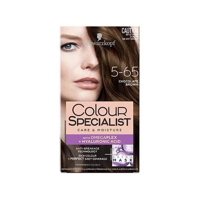 Schwarzkopf Colour Specialist At Home Permanent Hair Colour - 5.65 Chocolate Brown 165 ml - Crème