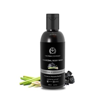 The Man Company Charcoal Body Wash - Lemongrass & Cinnamon 250 ml - Shower Gels & Body Wash