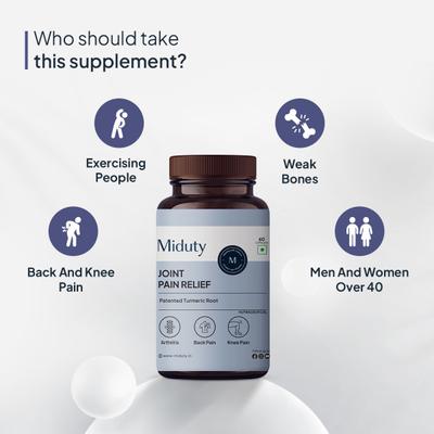 Miduty Joint Pain Relief Capsules 60's - Vital Health