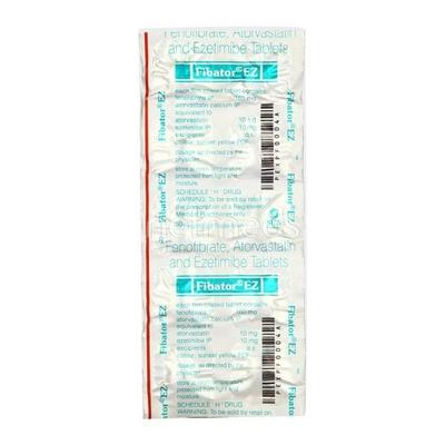 Fibator EZ Tablet 10'S - High Cholesterol-Dys