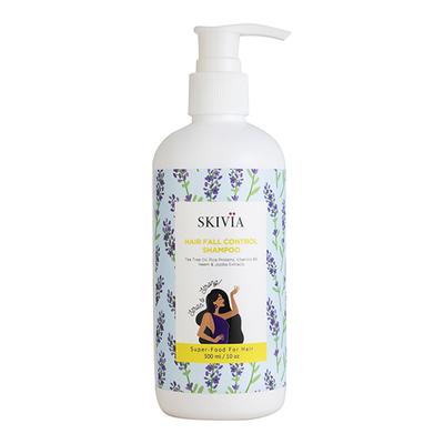 Skivia Hair Fall Control Shampoo with Vitamin B5 & Tea Tree Oil -Unisex 300 ml - Shampoos