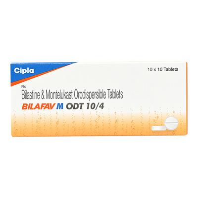 BILAFAV M ODT 10/4 Tablet 10's - Allergies-Ant