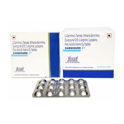 CARNISURE XT Tablet 15's - Supplements-Vam