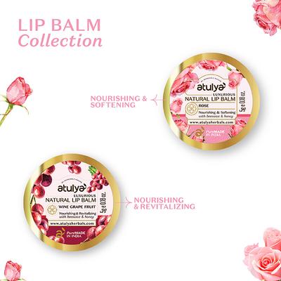Atulya Rose Lipbalm 5 gm - Lip Glosses