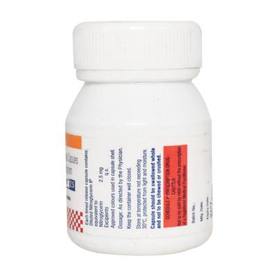 Angistat 2.5mg Capsule 25'S - Angina