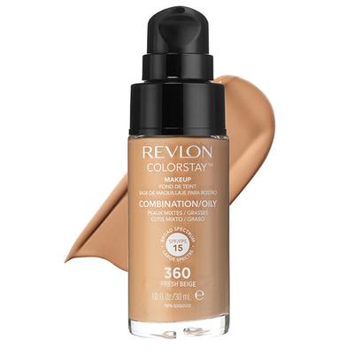 Revlon Colorstay Makeup For Combination / Oily Skin - Golden Caramel Spf 15 30 Ml - Foundation