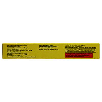 AVAS GOLD 10 Capsule 10's - High Cholesterol-Dys