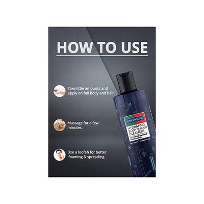 Peter England Hydrating Body & Hair Cleanser 250 ml - Shower Gels & Body Wash
