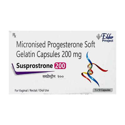 SUSPROSTRONE 200 Capsule 10's - Hormonal Therapy-Oes