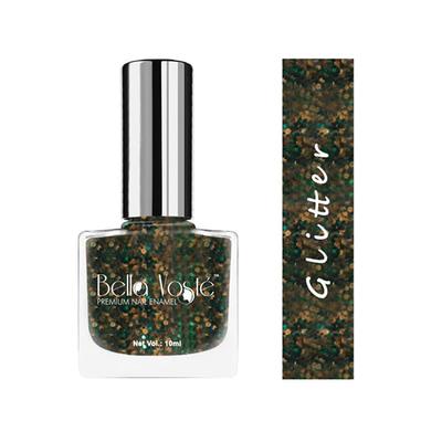 Bella Voste Glitter Nail Paint Earth(57) 10 Ml - Nail Polish