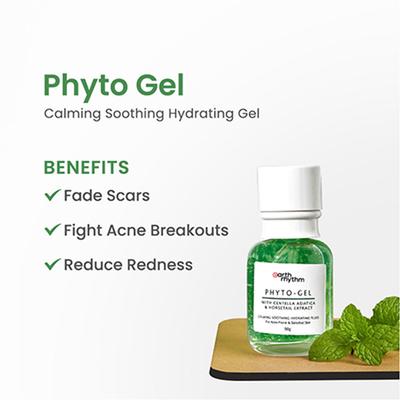 Earth Rhythm Phyto Gel With Centella Asiatica & Horsetail Extract 50ml - Face Gels