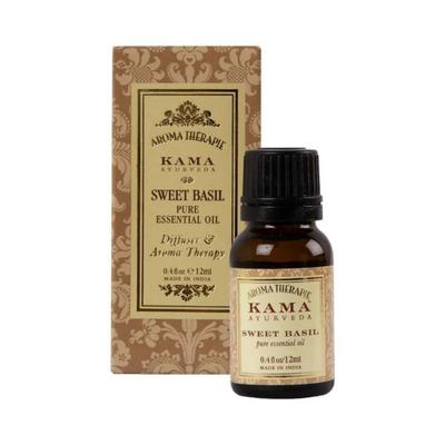 Kama Ayurveda Sweet Basil Essential Oil 12 ml - Essential Oils