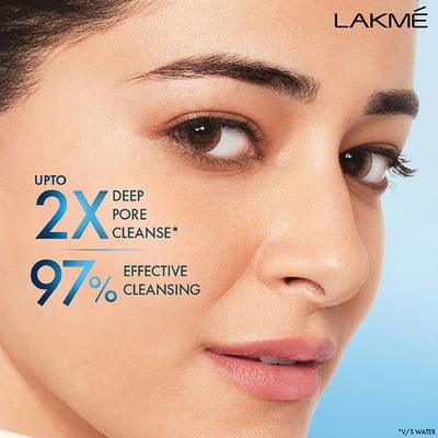 Lakme Micellar Pure Facewash for Deep Pore Cleanse 100 gm - Face Washes