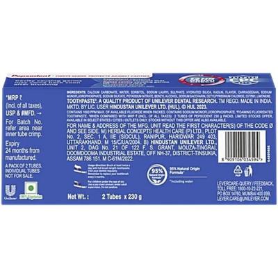 Pepsodent 12hr Germi Check Toothpaste (Pack of 2 x 230 g) - Toothpaste