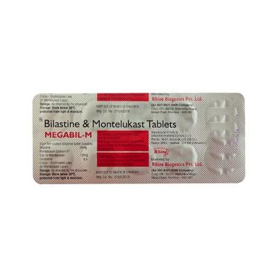 MEGABIL M Tablet 10's - Asthma/COPD-Ast