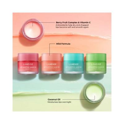 LANEIGE LIP SLEEPING MASK EX (MINT CHOCO) 20 gm - Lip Scrubs
