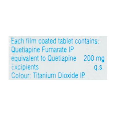 Qutipin 200mg Tablet 10'S - Psychosis-Ans