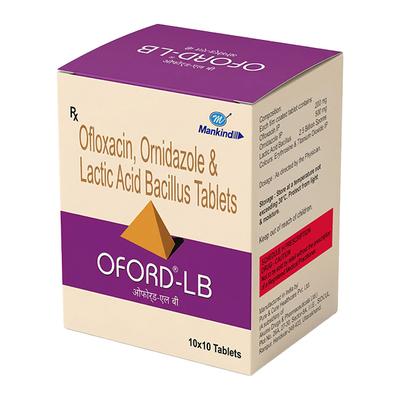 Oford LB Tablet 10'S - Bacterial Infections-Qui