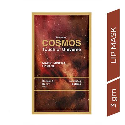 Cosmos by Bewakoof Moisturising Magic Mineral Lip Mask Powered By Copper & Honey 3 gm - Masks & Peels