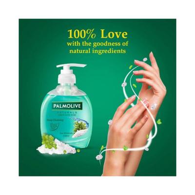 Palmolive Naturals Sea Minerals Liquid Hand Wash Dispenser Bottle 250 ml - Hand Wash & Soaps